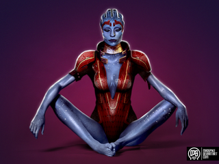 Illustration for article titled The Lovely (And Manly) Pin-Ups Of Mass Effect 2